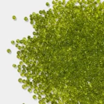 Glass Seed or Sugar Beads 2mm Color Olive Green Color (25grams)