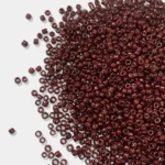 Opaque Seed Beads in Brown Color 2mm (25grams)