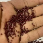 Opaque Seed Beads in Brown Color 2mm (25grams) - Image 2