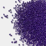 Opaque Seed Beads in Violet Color 2mm (25grams)