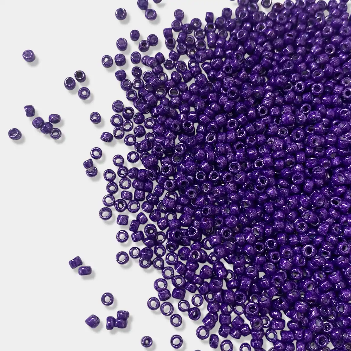 Opaque Seed Beads in Violet Color 2mm (25grams) 1 Opaque Seed Beads in Violet Color 2mm (25grams) - Image 1