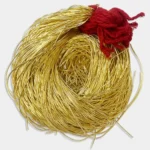 Zardosi or Dabka or French Metallic Wire for Aari work Smooth Finish 1mm Color Light Gold (15grams)