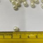Beads 6mm for Pearl Setting Machine No Hole Beads Pack of 15Grams (Off-White) - Image 3