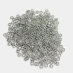 Flower Chakri  Polo Rings or Jarkan Chakri 5mm Silver Color (10grams)