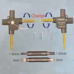Mini Multi 5 IN 1 Screwdriver for Sewing Machine - Pack of 1 Piece - Image 4
