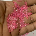 Cut Beads or Cutdana-2mm Pink Color (25 grams) - Image 2