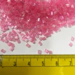 Cut Beads or Cutdana-2mm Pink Color (25 grams) - Image 3